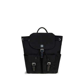 Black Nylon Backpack