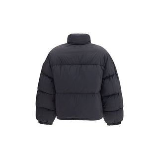 Black Polyamide Full-Length Jacket