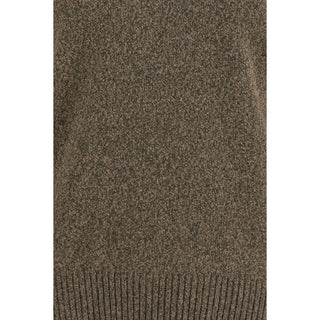 Brown Wool Oves Aries Sweatshirt