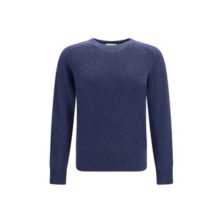 Blue Cashmere Sweatshirt