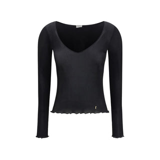 Black Silk Blouse