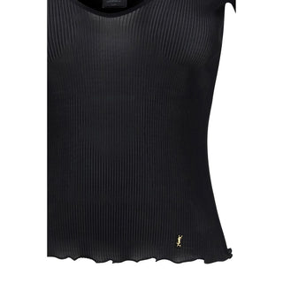 Black Silk Blouse
