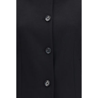 Black Wool Oves Aries Full-Length Jacket