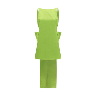 Bicolor Polyester Cocktail Dress