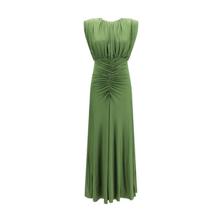 Bicolor Viscose Casual Dress