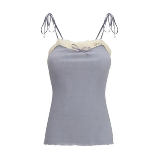 Blue Cashmere T-Shirt