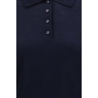 Blue Wool Oves Aries Dress Shirt