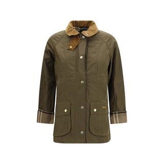 Bicolor Cotton Shell Jacket