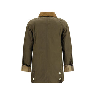 Bicolor Cotton Shell Jacket