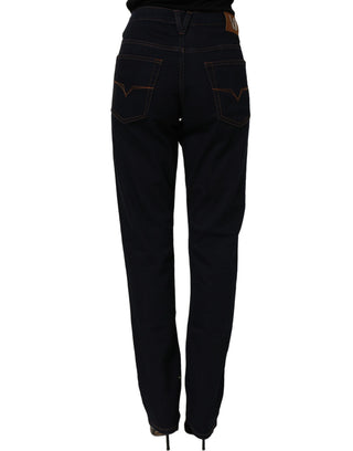 Blue High Waist Skinny Denim Trouser Jeans