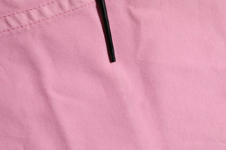Pink Mid-Waisted Flared Denim Casual Jeans