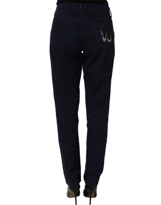 Blue High Waist Skinny Denim Trouser Jeans