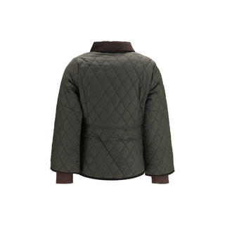 Bicolor Polyamide Full-Length Jacket