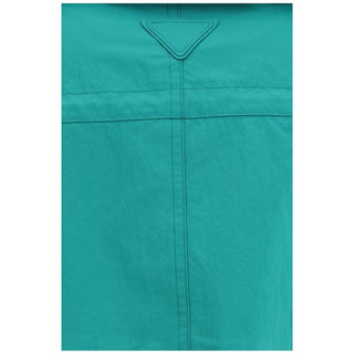 Blue Nylon Coat