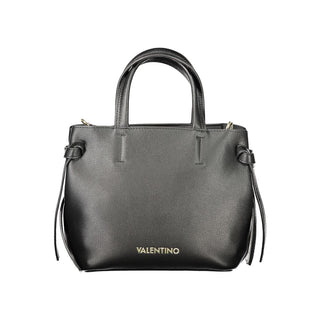 Black Polyurethane Women's Bag