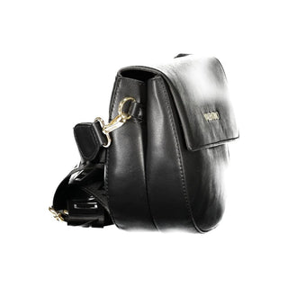 Black Polyurethane Women's Bag