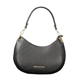 Black Polyurethane Women's Bag