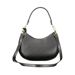Black Polyurethane Women's Bag