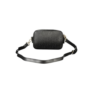 Black Polyurethane Women's Bag