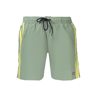 Green Poliammide Men's Swimwear