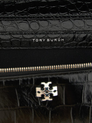 Black Lamb Leather Crossbody Bag