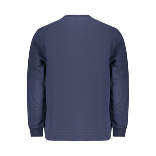 Blue Cotton Men's Sweatshirt