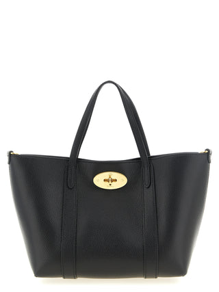 Black Calfskin Tote Bag