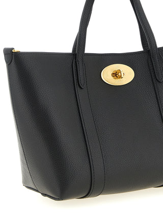 Black Calfskin Tote Bag
