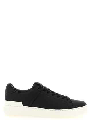 Bicolor Calfskin Low Top Sneakers