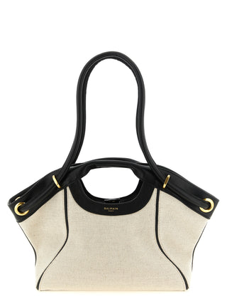 Bicolor Cotton Tote Bag