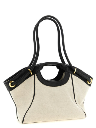 Bicolor Cotton Tote Bag