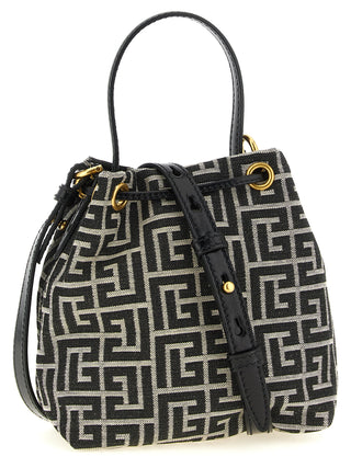 Bicolor Polyester Handbag