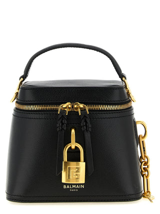 Black Buffalo Leather Handbag
