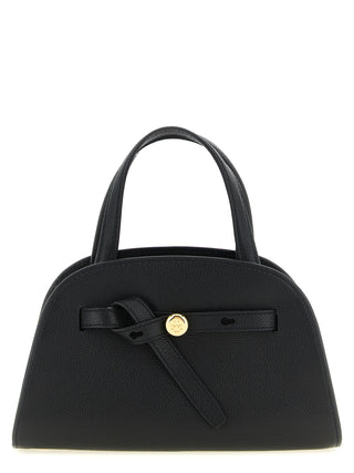 Black Cowhide Crossbody Bag