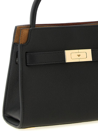Black Lambskin Crossbody Bag