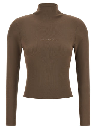 Beige Polyamide Cardigan