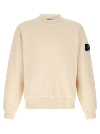 White Cotton Sweatshirt