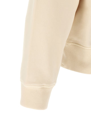 White Cotton Sweatshirt