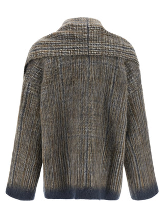Gray Wool Cardigan