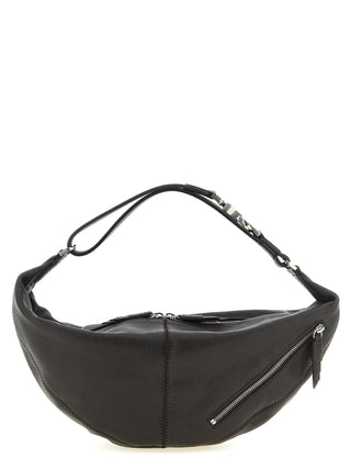Brown Calfskin Shoulder Bag