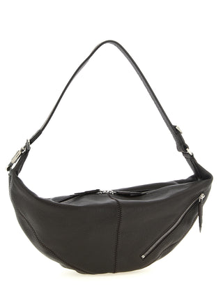 Brown Calfskin Shoulder Bag
