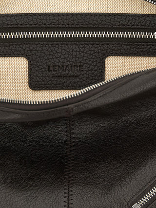 Brown Calfskin Shoulder Bag