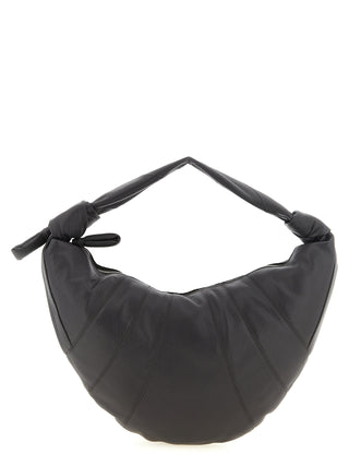 Brown Calfskin Shoulder Bag