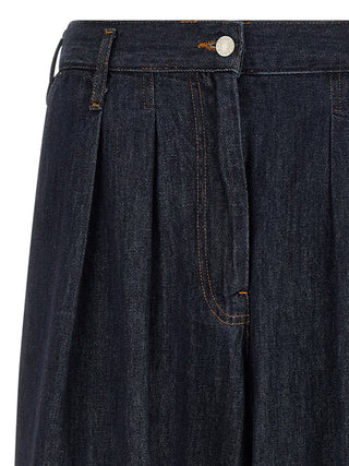 Blue Cotton Relaxed Fit Jeans