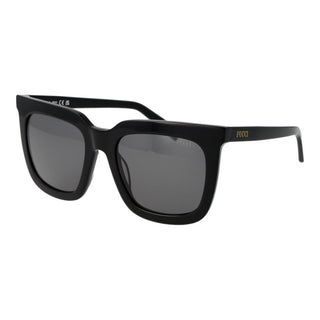 Schwarze Acetat-Sonnenbrille