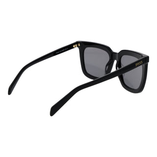 Schwarze Acetat-Sonnenbrille
