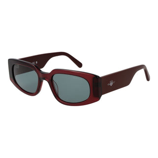 Gafas de sol de acetato burdeos