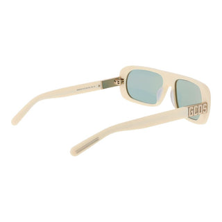 Gafas de sol beige de acetato