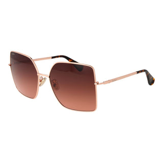 Gafas de sol de metal color oro rosa