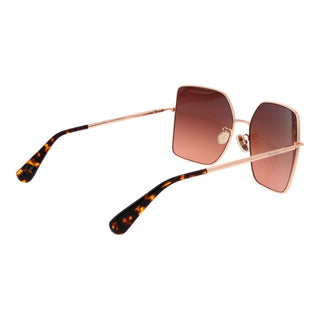 Gafas de sol de metal color oro rosa